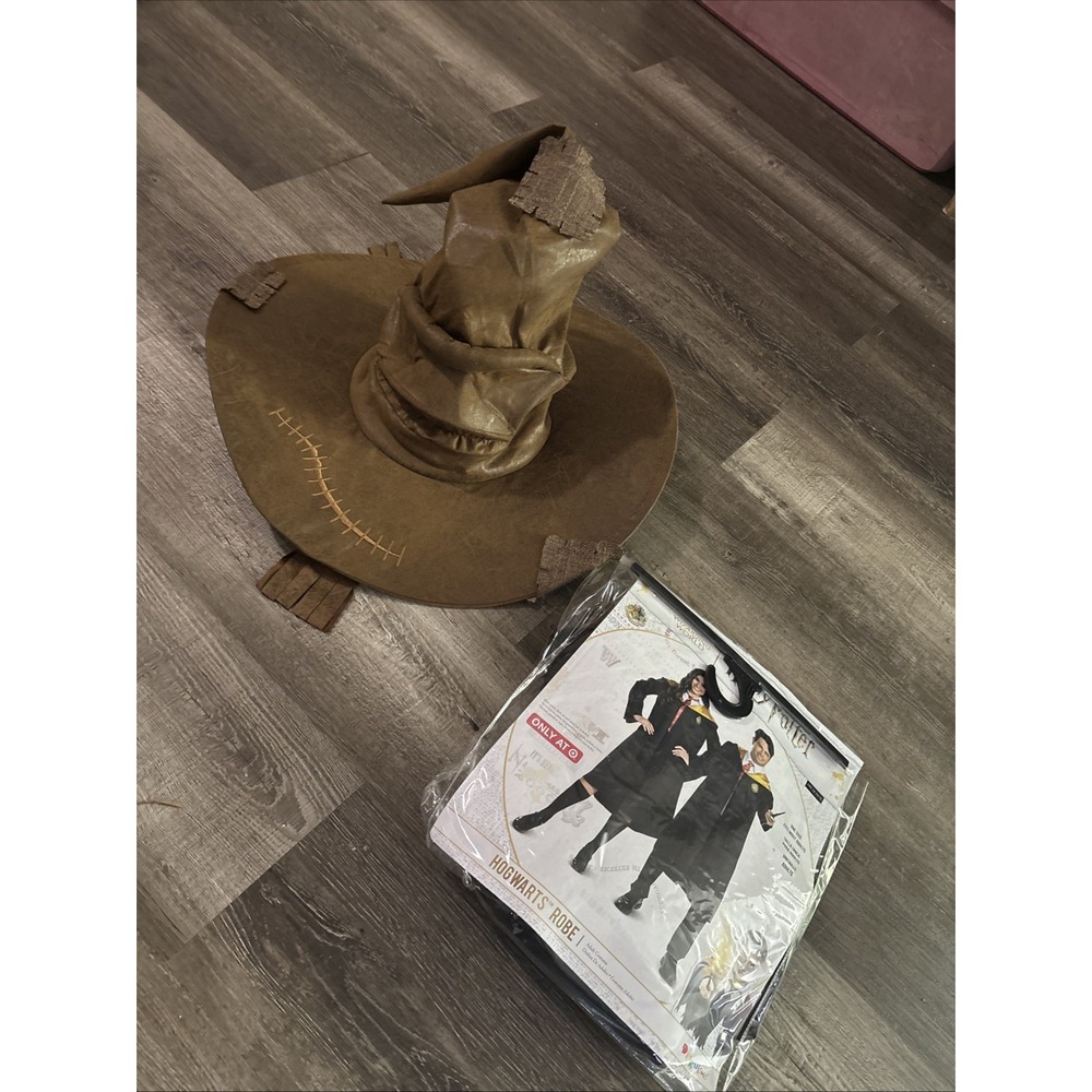 Harry Potter Robe Disguise Target With Sorting Hat Elope One Size
